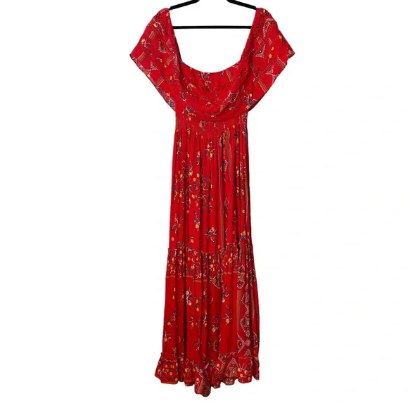 chinese dress ladies Ruby Rouge Print Tessa Maxi – Lilac and Mila main image 0